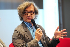 Wim Wenders in conversation about 3D, courtesy Heike Herbertz/Filmstiftung NRW